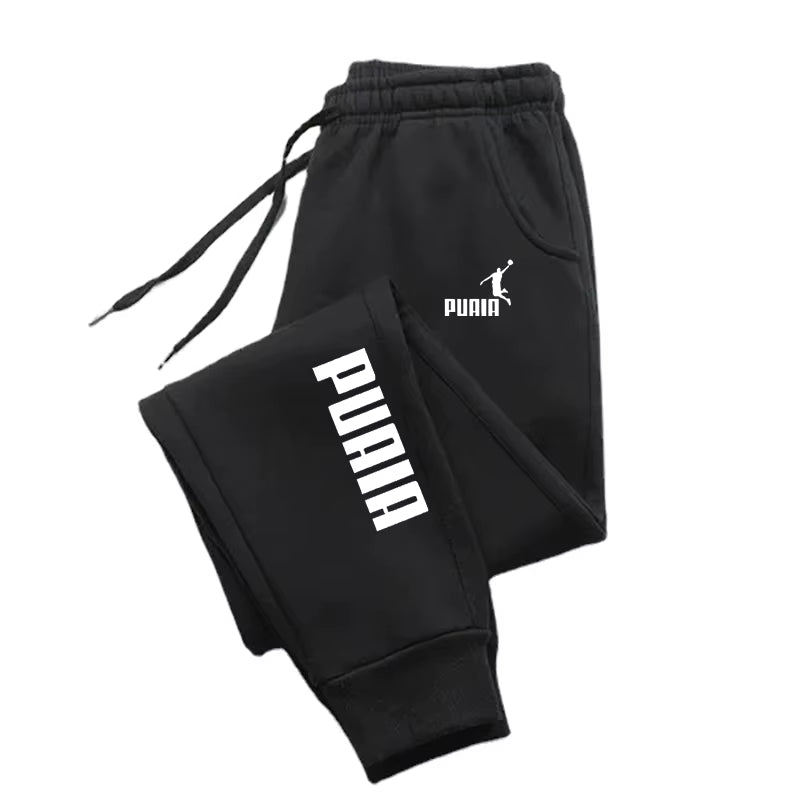 Pantalones estampados para hombre, ropa deportiva para correr, Fitness, Harajuku, otoño e invierno, novedad